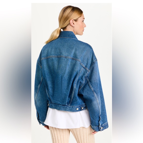 Acne Studios Size 40 oversized denim jacket - Picture 2 of 3